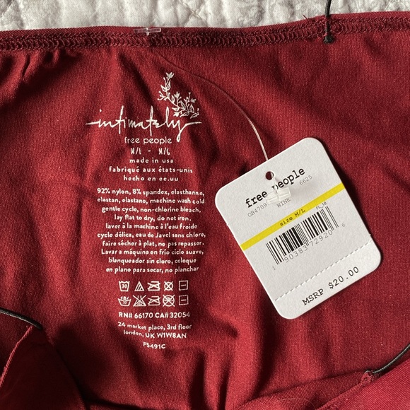 Free People tank top/bralette/camisole - Picture 2 of 5